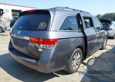 2016 Honda Odyssey Ex-L from USA, damaged, VIN 5FNRL5H60GB001777